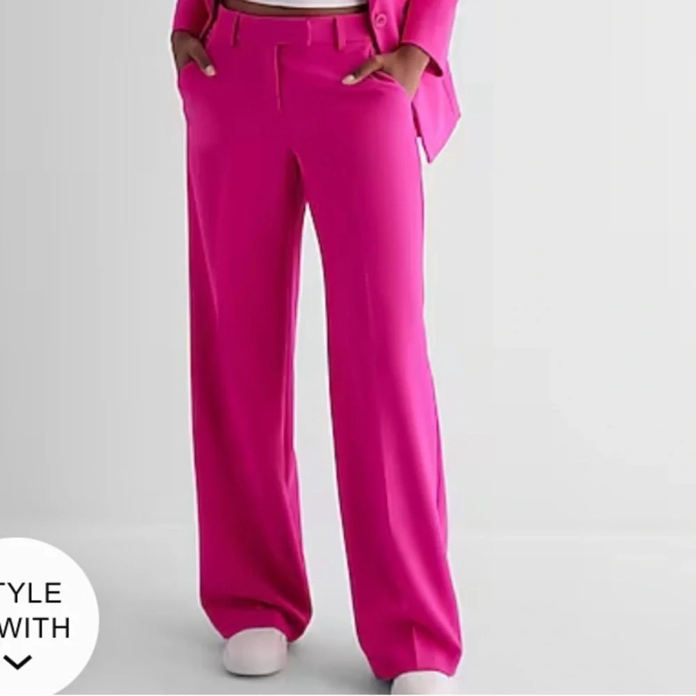 Editor Mid Rise Relaxed Trouser Pant - Picture 2 of 9